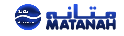 Matanah Furniture logo with text Blue
